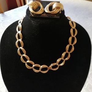 Vintage Neiper necklace and earrings set